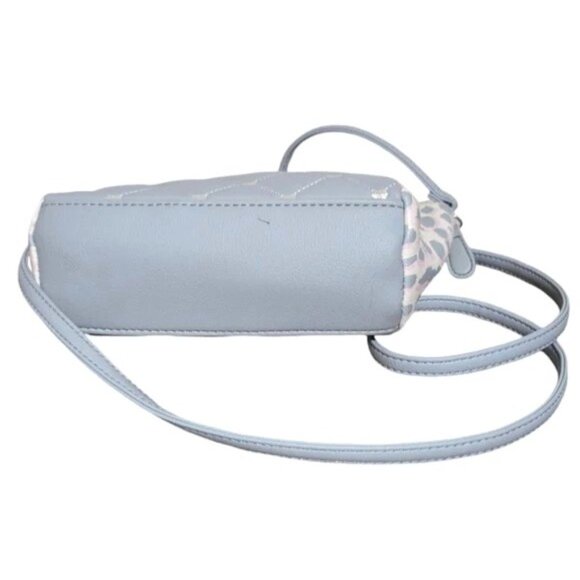 Luv Betsey - Betsey Johnson Blue, White & Pink Accent Crossbody Bag - NWT - Picture 5 of 14